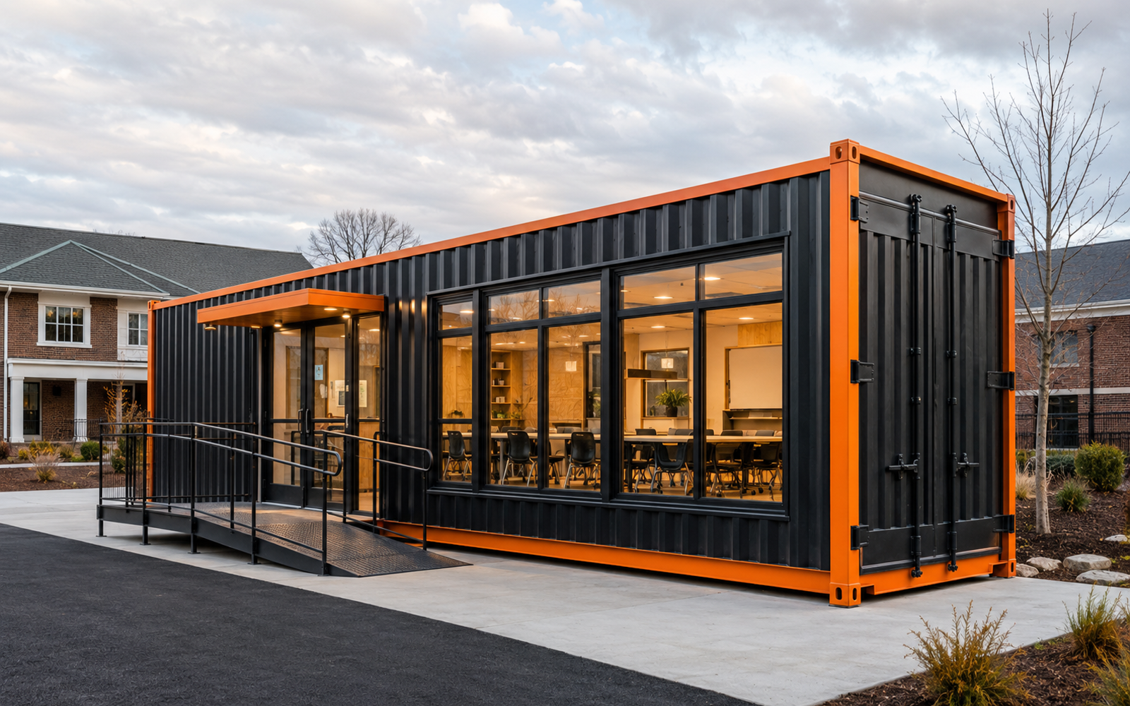 Mobile classroom container concept