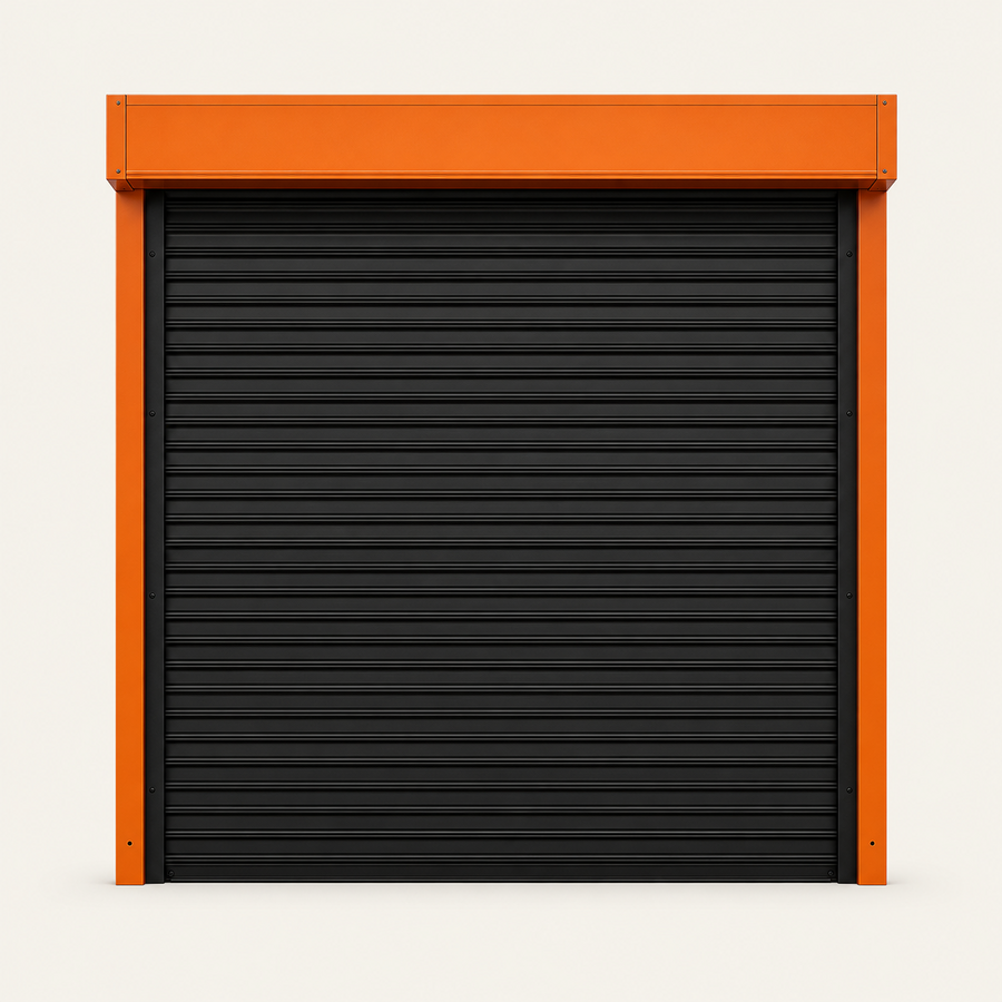 Commercial roll-up door option