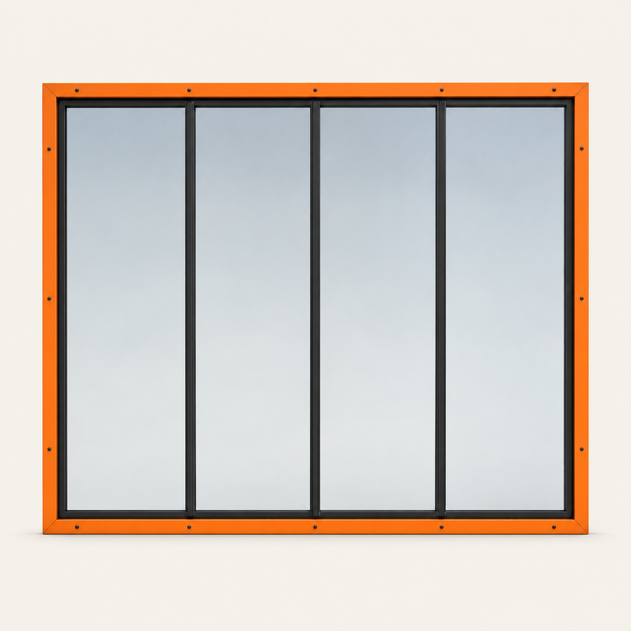 Storefront window wall option