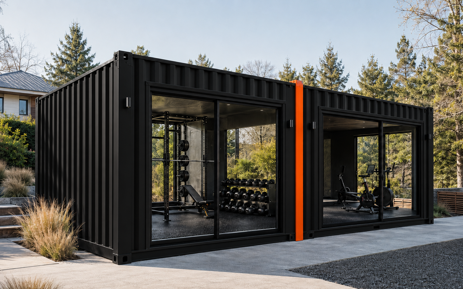 Modular gym container concept